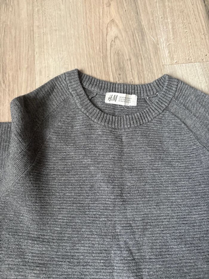 Pull gris - photo numéro 4