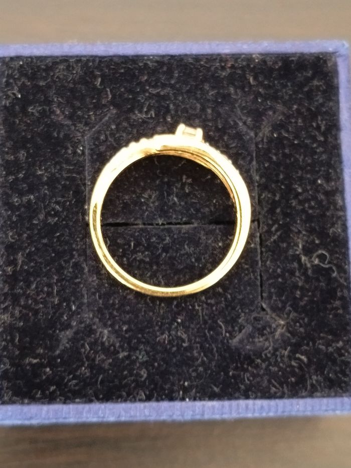 Bague plaqué or. - photo numéro 6