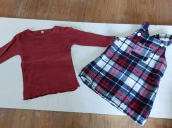 Ensemble robe et tee shirt