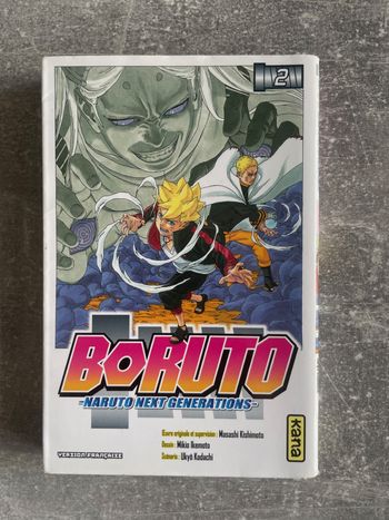 Manga Boruto, Naruto next generations tome 2 en version française.