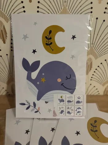 Affiches “Océan Magique” pour chambre enfant