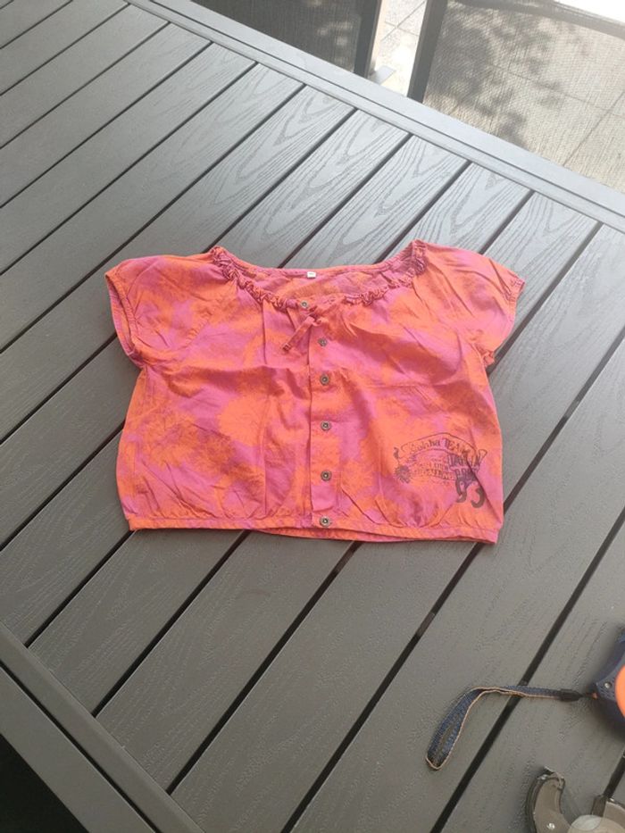 petit haut blouse ou caraco 10 ans captain - photo numéro 2