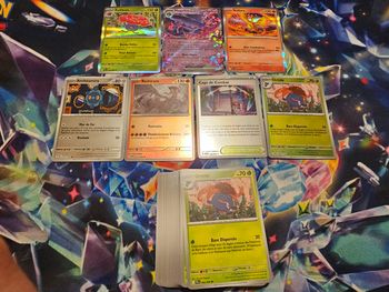 50 cartes Pokémon Flammes Fantasmagoriques sans double