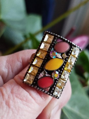 Bague ajustable Vintage dressing 