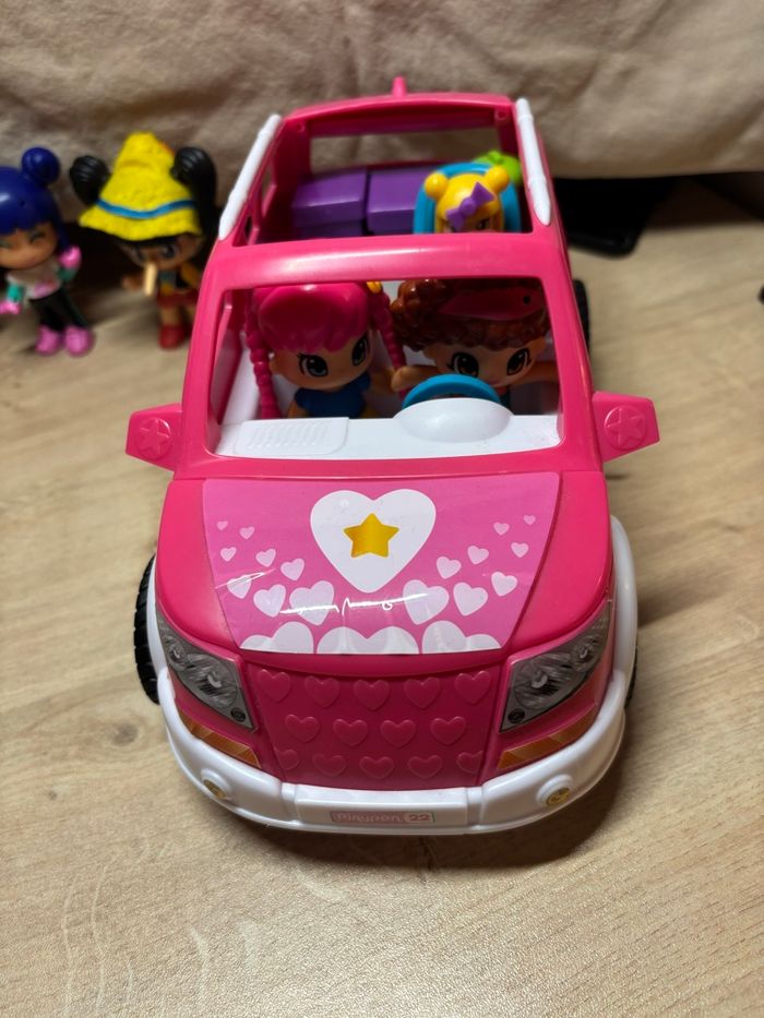 Gros lot Pinypon 8 figurines + coffret camping Van, tante + accessoires fournis avec la boîte - photo numéro 8