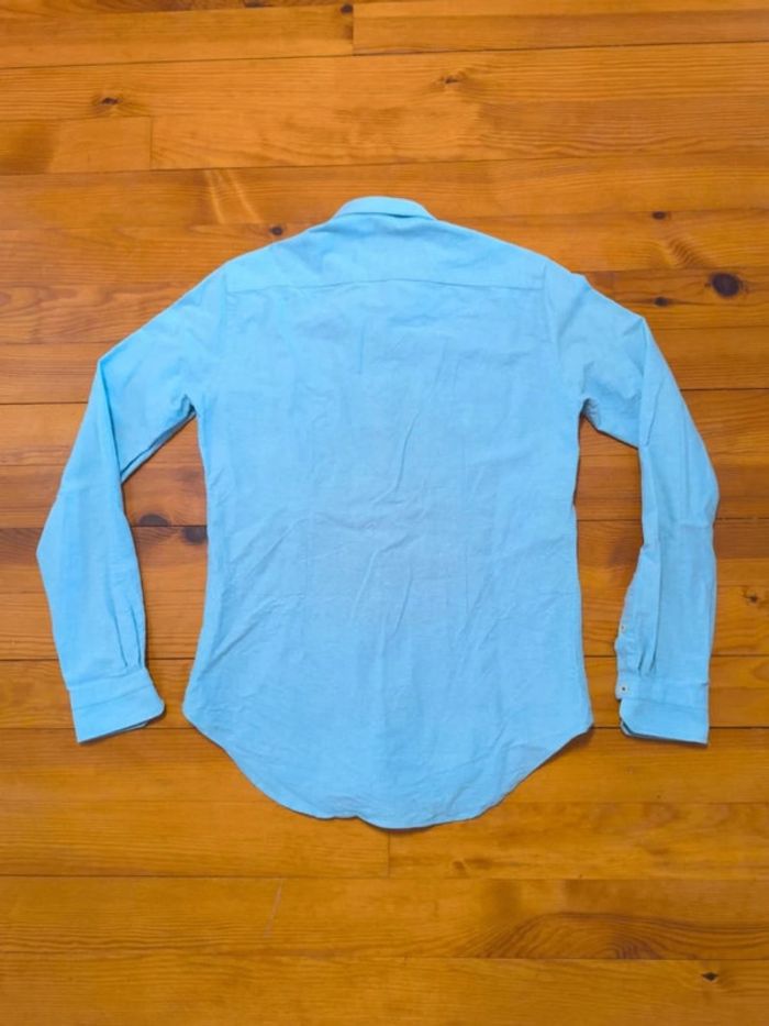 Chemise Zara - Slim Fit - Taille S - Bleu clair - photo numéro 3
