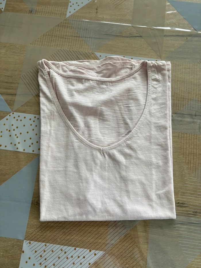 T-shirt rose pale