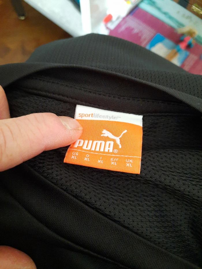 Sweat shirt manche longue homme foot puma - photo numéro 5