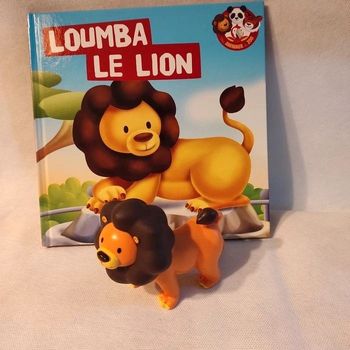 Loumba le lion + figurine