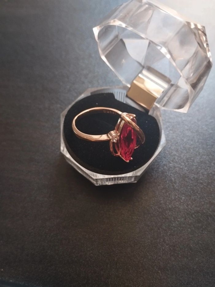 Bague vintage Marquise avec coffret cadeau - photo numéro 5