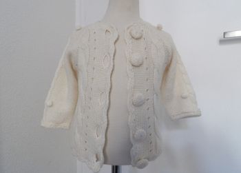 Gilet en maille - kitchoun - 6 mois