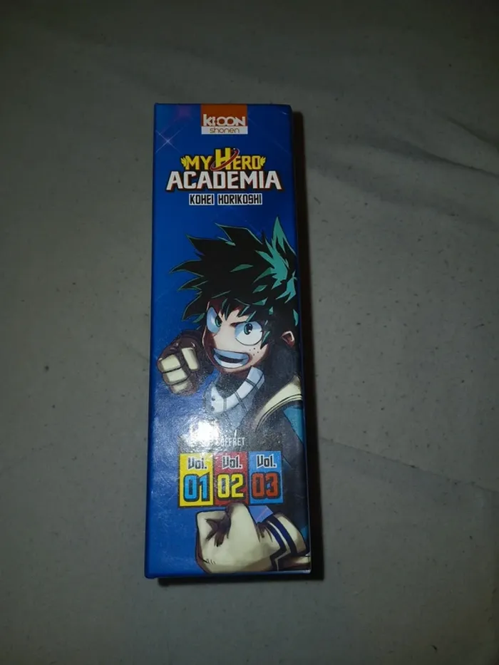 Coffret des trois premier tome de my hero académia - photo numéro 4