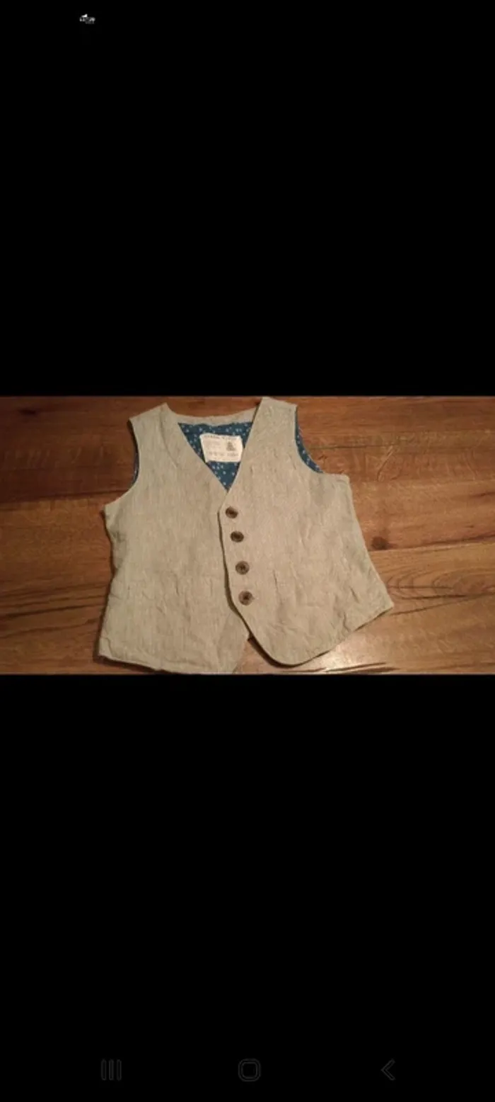 Gilet Zara 4-5 ans 110 cm - photo numéro 4