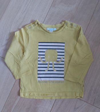 Tee-shirt manches longues garçon Obaïbi 18 mois (78)