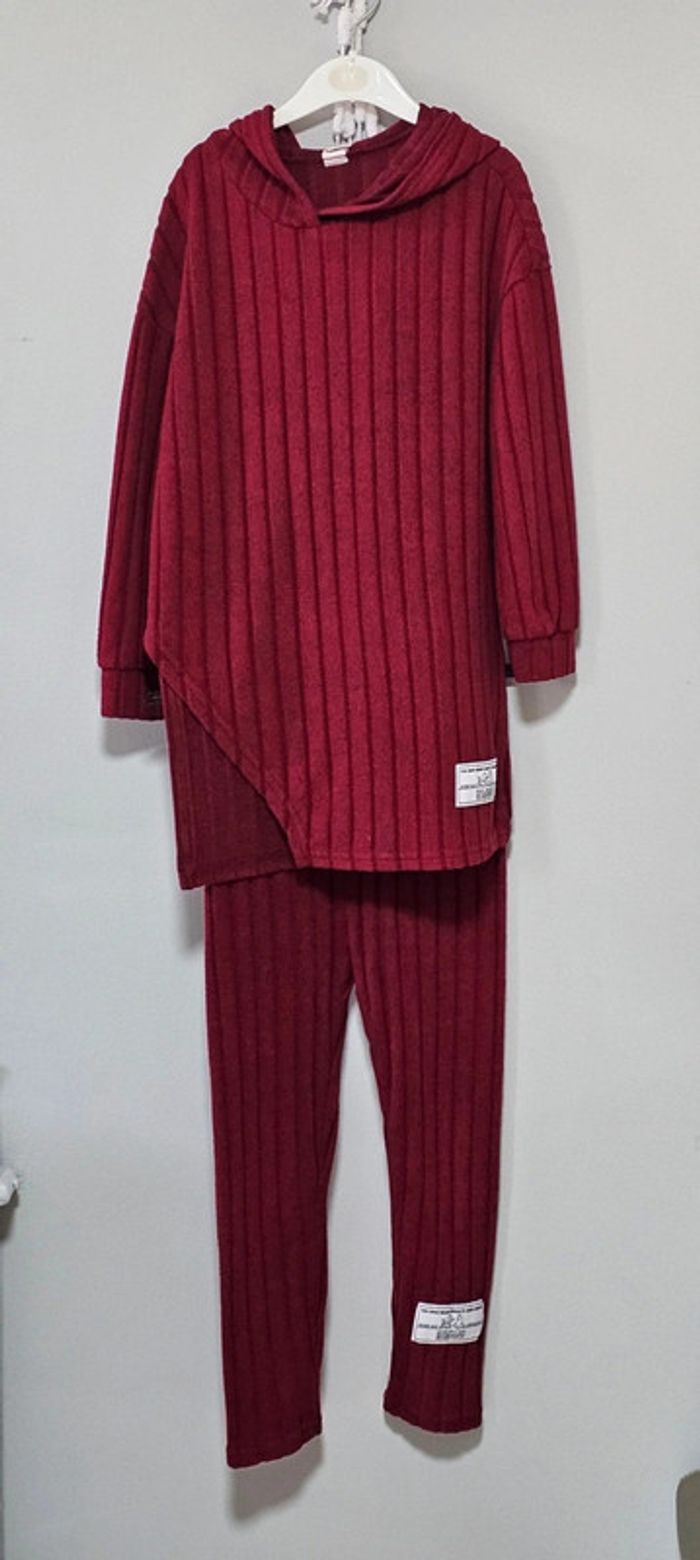 Ensemble pantalon + pull fille - photo numéro 2