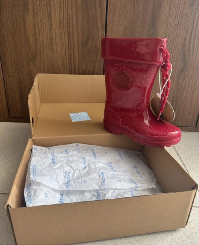 Botte de pluie fuschia rouge 32 Mayoral - photo numéro 4
