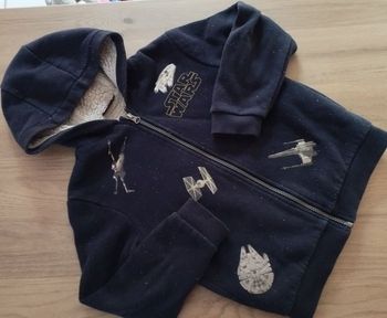 Veste à capuche doublée Star Wars 8 ans