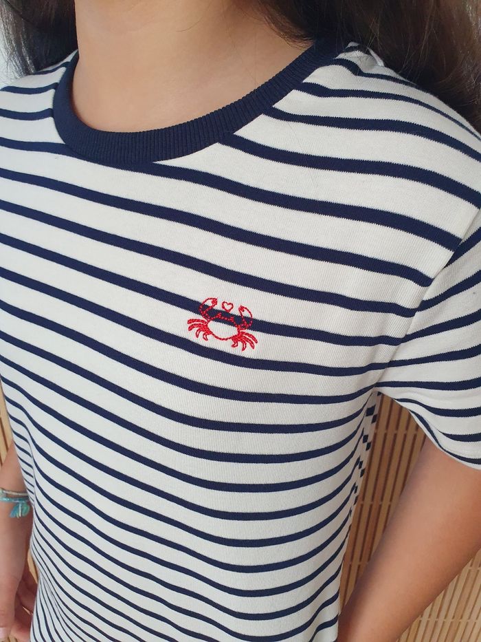 Robe marinière Dinan col rond Taille 12 ans - photo numéro 3