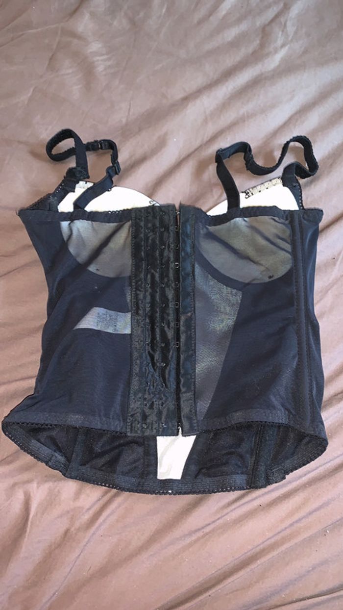 Body noir blanc dentelle Influx 85B - photo numéro 2
