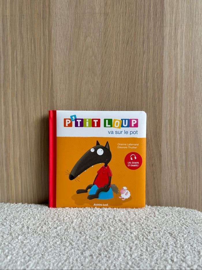 Livre p’tit loup va sur le pot