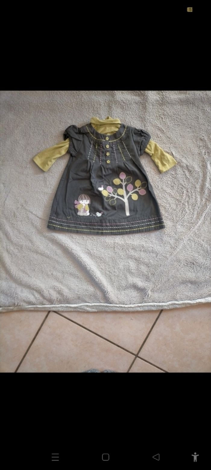 Ensemble fille 3 mois