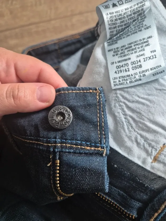 Levi's jeans 470 taille 36 longueur 32 excellente état - photo numéro 5
