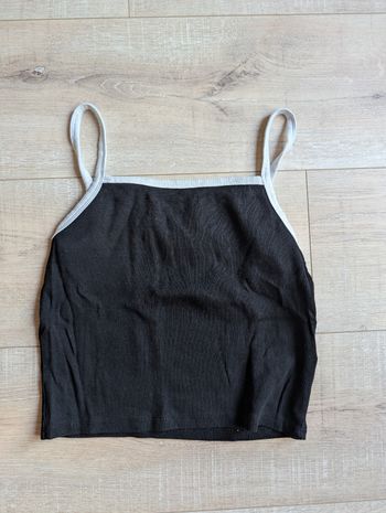 Débardeur noir et blanc H&M taille S