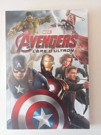 livre avengers l'ère d'ultron le roman du film