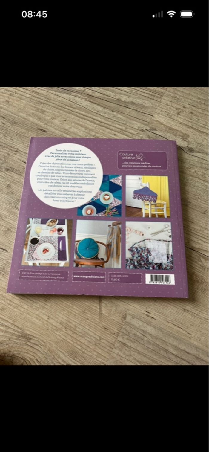 Livre de couture coussin et rideau - photo numéro 3