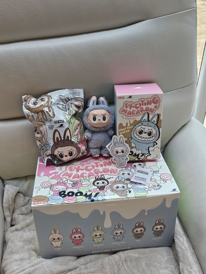 Labubu Sea Salt Coconut Exciting Macaron  sachet non ouvert Pop Mart - photo numéro 2