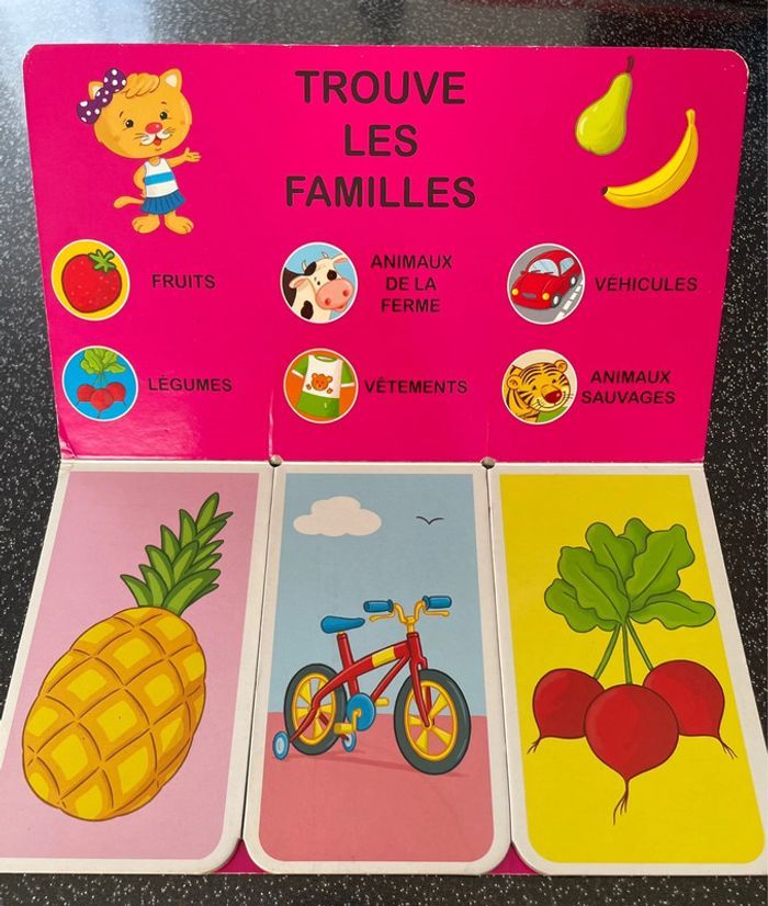Livre - Trouve les familles - photo numéro 2