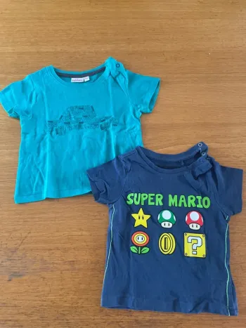 2 tshirts 18 mois