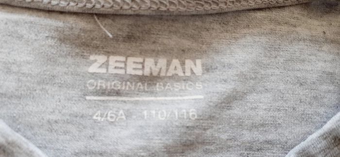 T-shirt manches longues enfant 4-6 ans / Zeeman - photo numéro 2