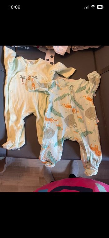 Lot de 2 pyjama fin