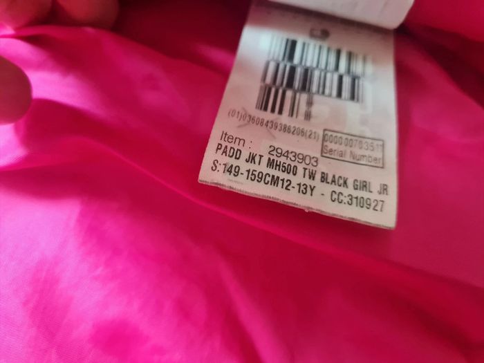 Doudoune decathlon fille 12-13 ans - photo numéro 5
