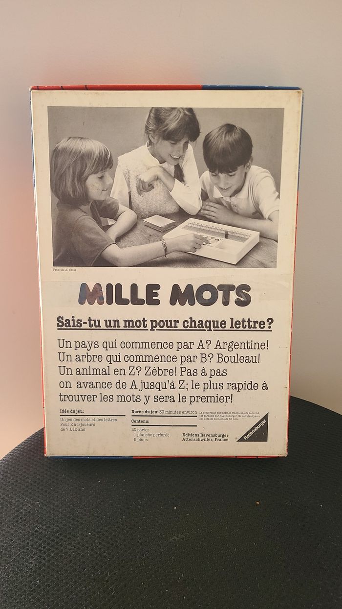 Jeu Ravensburger les 1000 mots - photo numéro 2