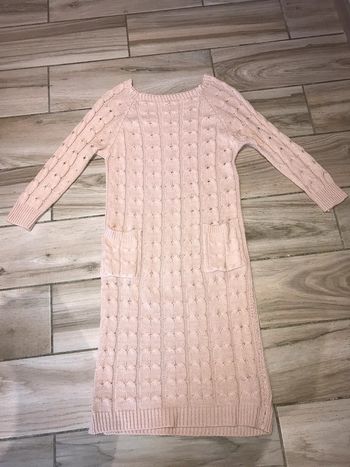 Robe longue rose M