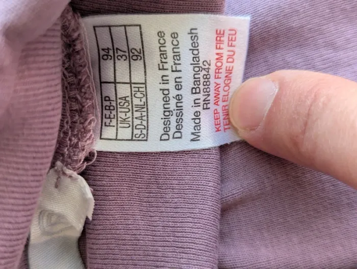 Lot de 2 tee-shirts à manches longues 3 ans - photo numéro 3