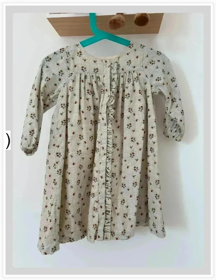 Robe fleuris 18 mois, bout’chou - photo numéro 5