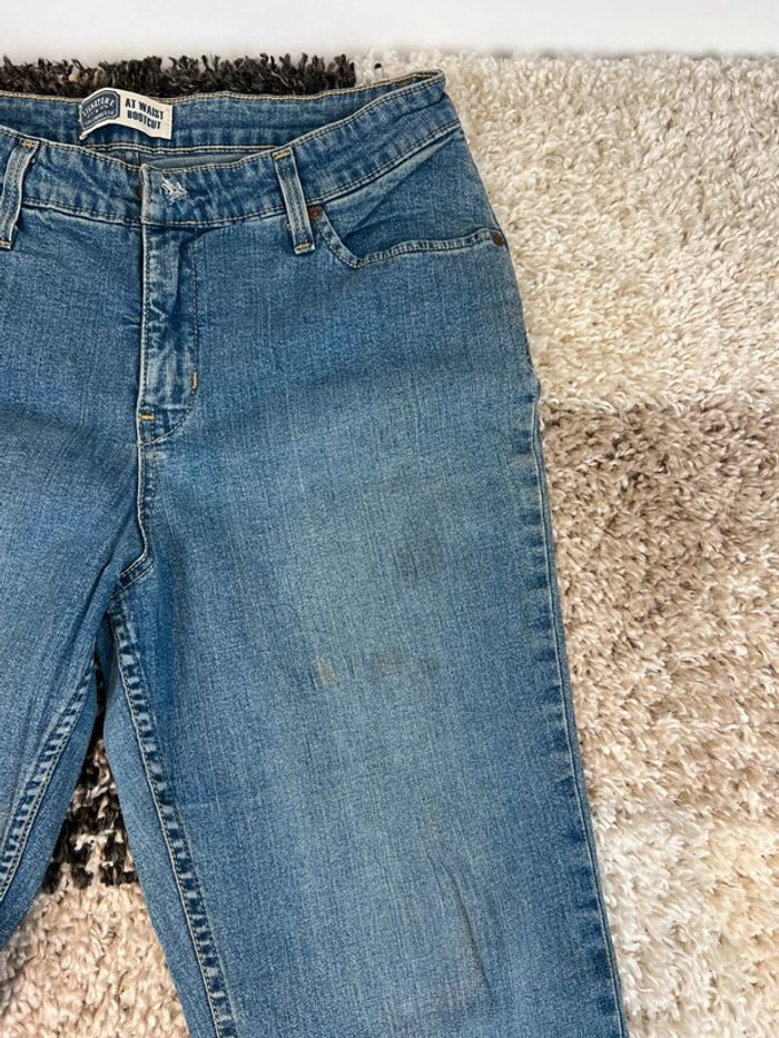 Jean Levis évasé pattes d’éléphant At Waist Bootcut bleu taille 12 / L - photo numéro 7