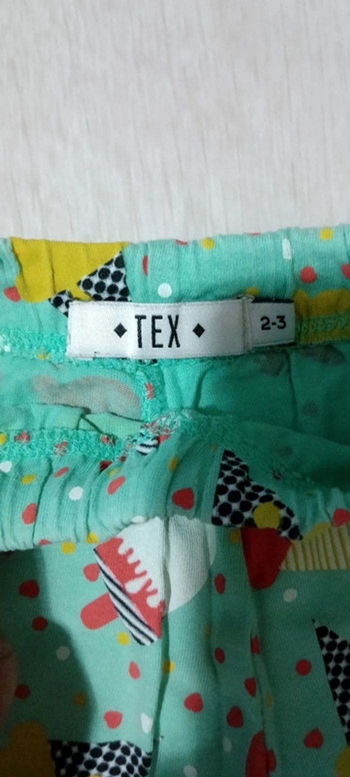 Pyjama d'été TEX 2-3 ans - Motifs glaces/cornets - Bon état - photo numéro 6