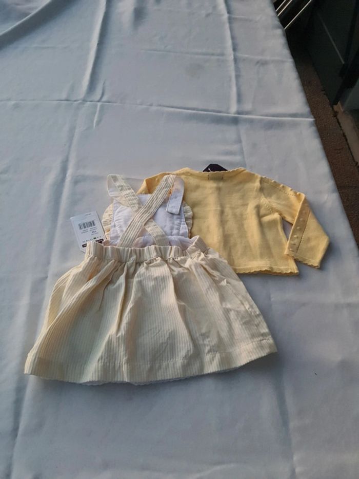 Ensemble Sergent Major taille 9 mois robe et gilet neuf avec étiquettes - photo numéro 5