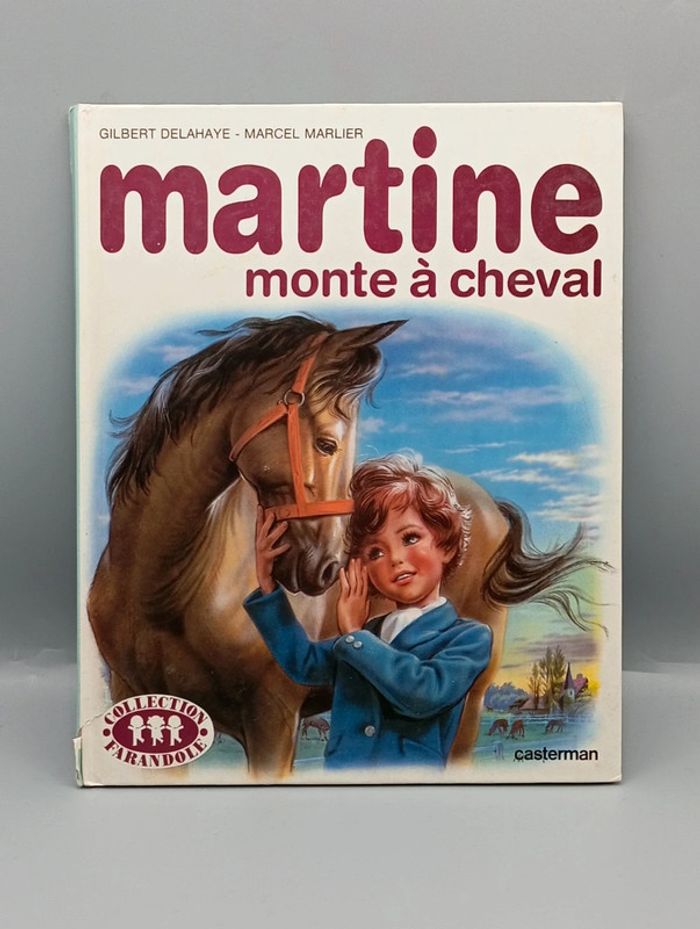 Martine monte à cheval
