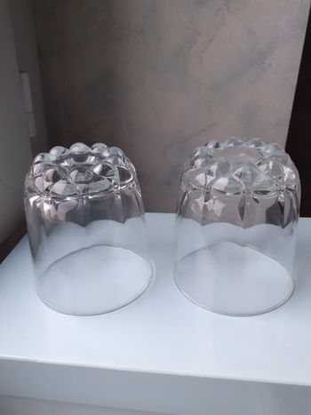 Lot de 2 verres vintage