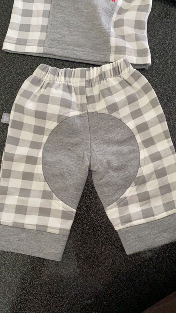 Ensemble pantalon sweat 6-9m - photo numéro 4