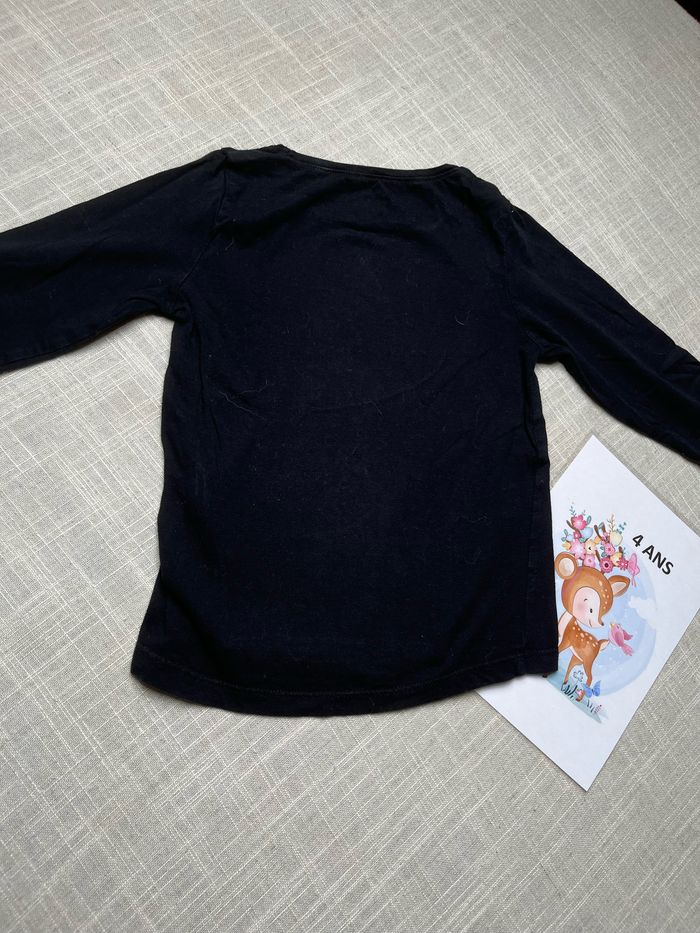 T-shirt basique noir - photo numéro 5