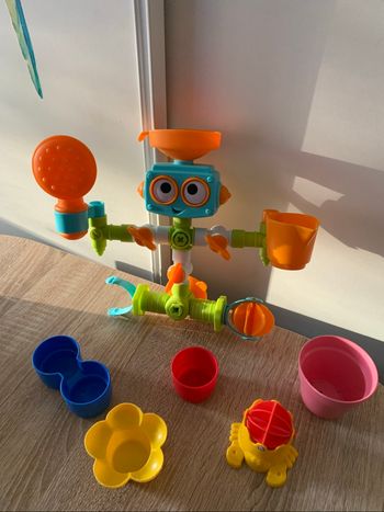 Robot jouet de bains multi activités sensory