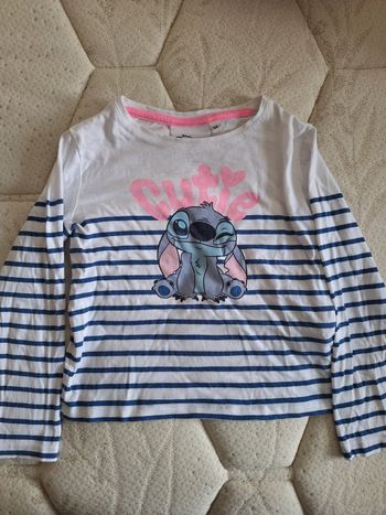 Teeshirt  fille manche longue stitch