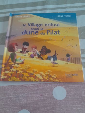 Livre le village enfoui sous la dune du pilat 