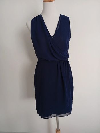 New Look - robe fluide bleue taille 40